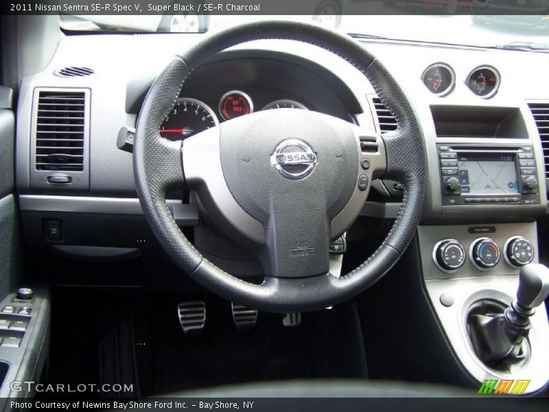 Super Black / SE-R Charcoal 2011 Nissan Sentra SE-R Spec V