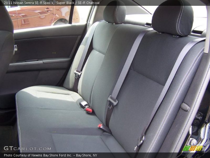 Super Black / SE-R Charcoal 2011 Nissan Sentra SE-R Spec V