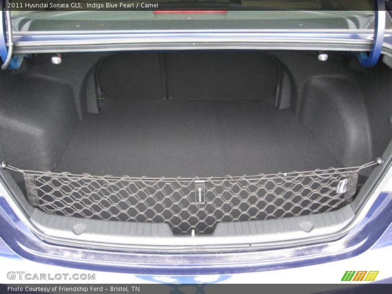 Indigo Blue Pearl / Camel 2011 Hyundai Sonata GLS
