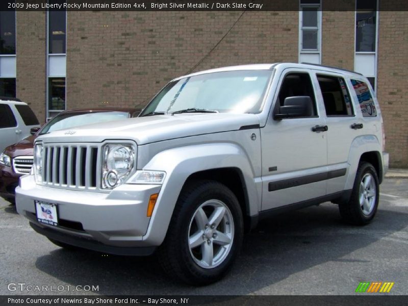 Bright Silver Metallic / Dark Slate Gray 2009 Jeep Liberty Rocky Mountain Edition 4x4