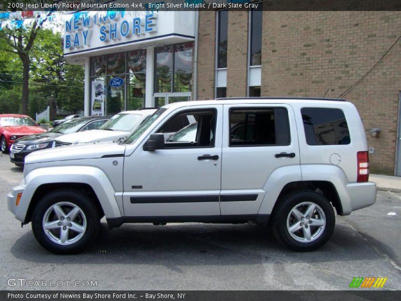 Bright Silver Metallic / Dark Slate Gray 2009 Jeep Liberty Rocky Mountain Edition 4x4