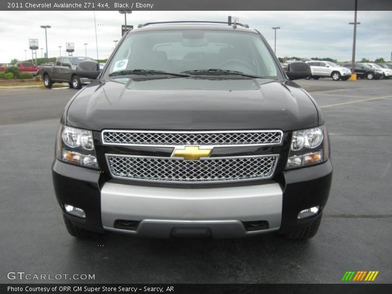 Black / Ebony 2011 Chevrolet Avalanche Z71 4x4