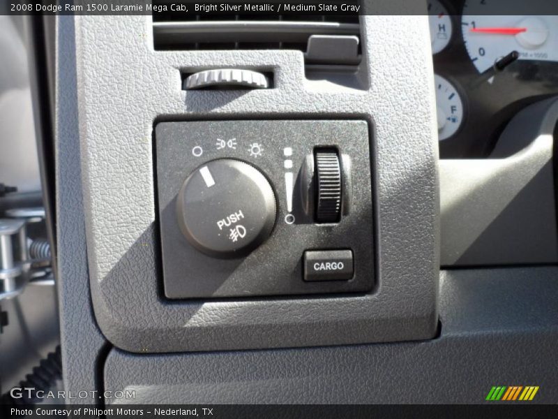 Bright Silver Metallic / Medium Slate Gray 2008 Dodge Ram 1500 Laramie Mega Cab