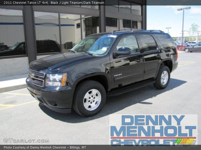 Black / Light Titanium/Dark Titanium 2011 Chevrolet Tahoe LT 4x4