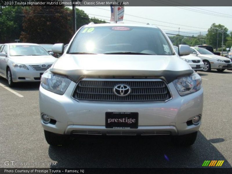 Classic Silver Metallic / Ash 2010 Toyota Highlander Hybrid Limited 4WD