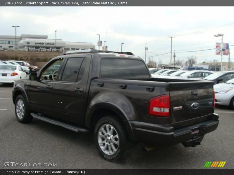 Dark Stone Metallic / Camel 2007 Ford Explorer Sport Trac Limited 4x4