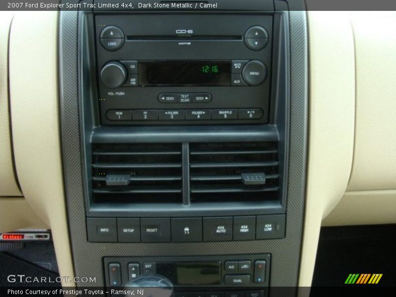 Dark Stone Metallic / Camel 2007 Ford Explorer Sport Trac Limited 4x4