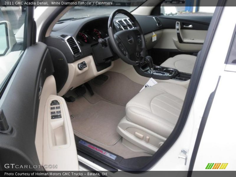  2011 Acadia Denali Cashmere Interior