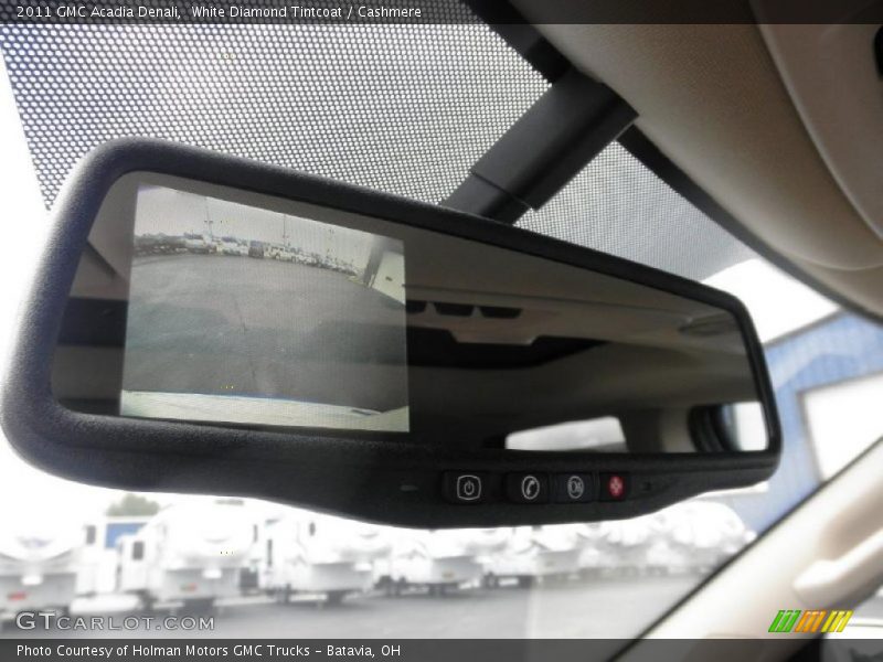 White Diamond Tintcoat / Cashmere 2011 GMC Acadia Denali