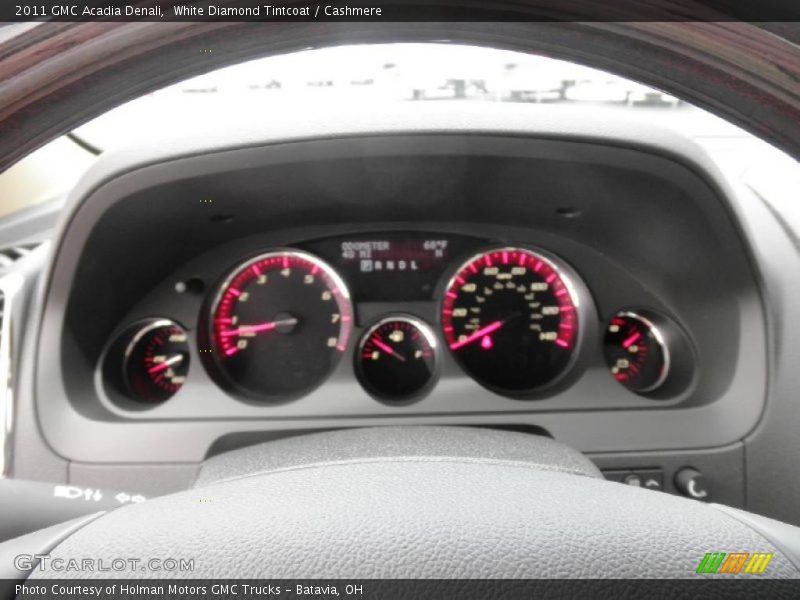  2011 Acadia Denali Denali Gauges