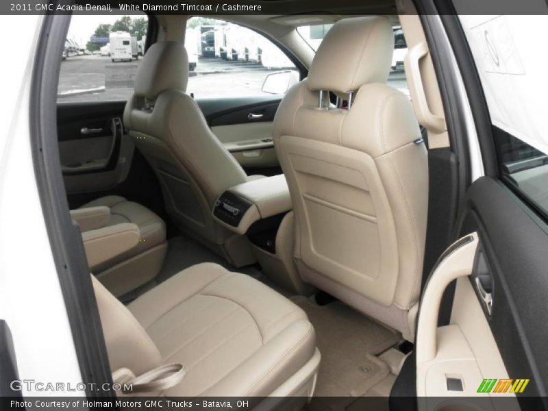 White Diamond Tintcoat / Cashmere 2011 GMC Acadia Denali
