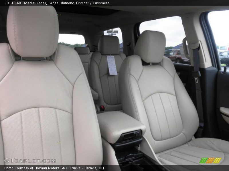 White Diamond Tintcoat / Cashmere 2011 GMC Acadia Denali