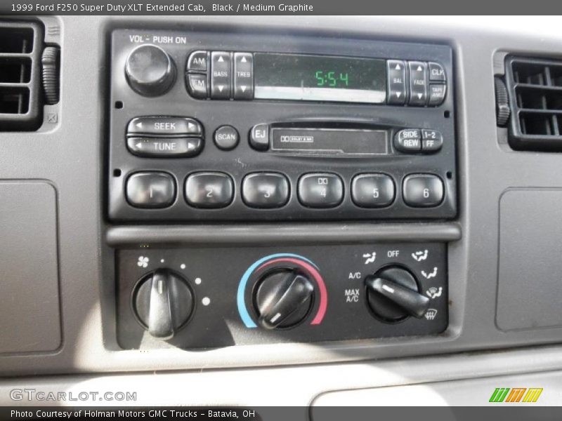 Black / Medium Graphite 1999 Ford F250 Super Duty XLT Extended Cab