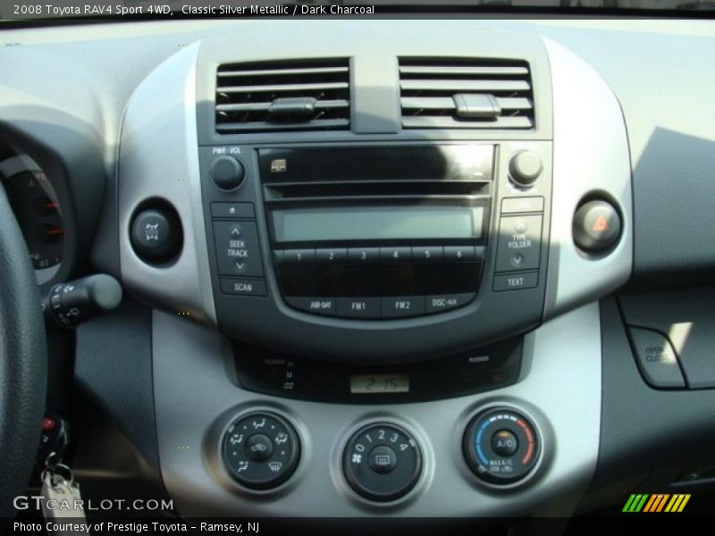 Classic Silver Metallic / Dark Charcoal 2008 Toyota RAV4 Sport 4WD