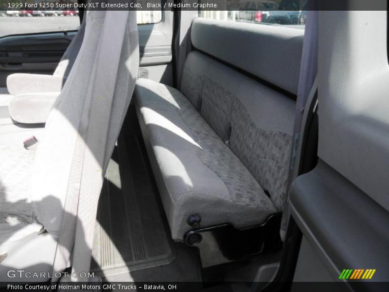 Black / Medium Graphite 1999 Ford F250 Super Duty XLT Extended Cab