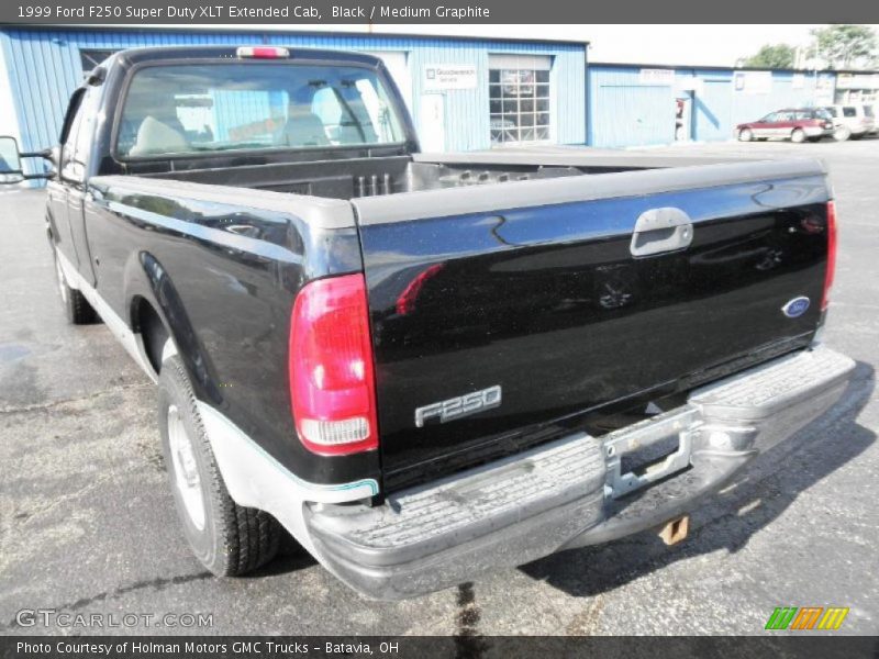 Black / Medium Graphite 1999 Ford F250 Super Duty XLT Extended Cab