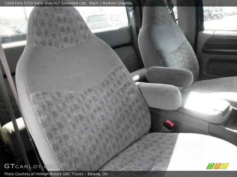 Black / Medium Graphite 1999 Ford F250 Super Duty XLT Extended Cab