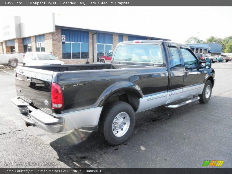 Black / Medium Graphite 1999 Ford F250 Super Duty XLT Extended Cab