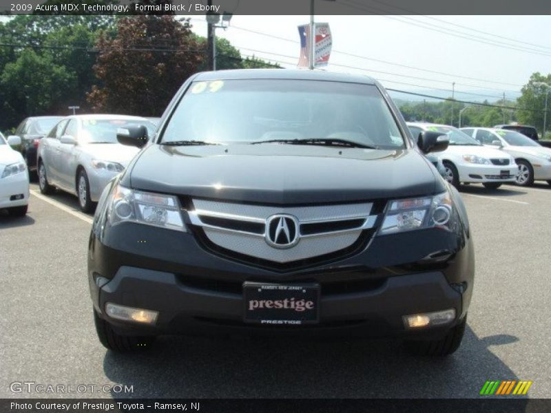 Formal Black / Ebony 2009 Acura MDX Technology
