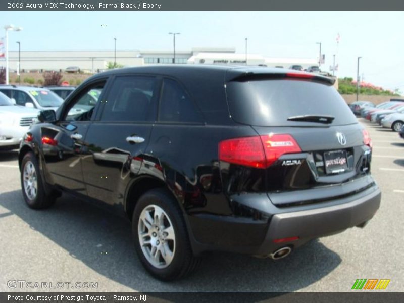 Formal Black / Ebony 2009 Acura MDX Technology