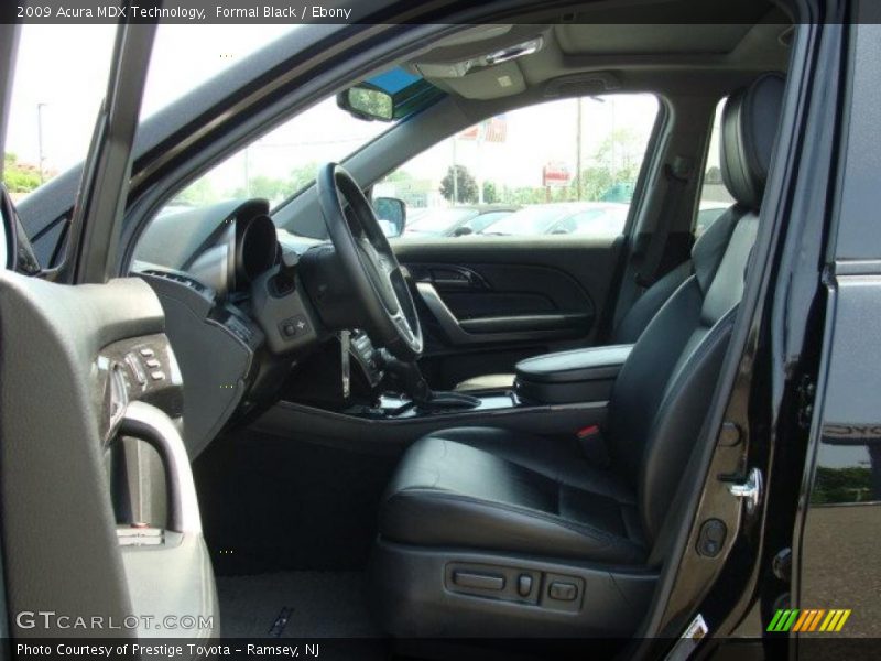 Formal Black / Ebony 2009 Acura MDX Technology