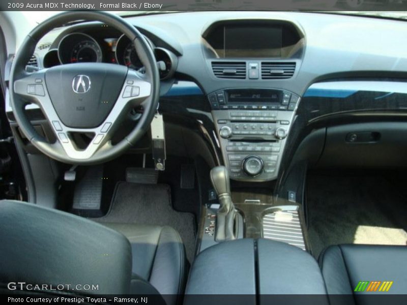 Formal Black / Ebony 2009 Acura MDX Technology