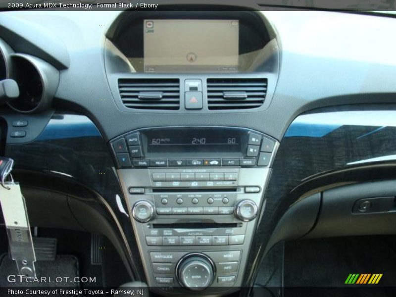 Formal Black / Ebony 2009 Acura MDX Technology