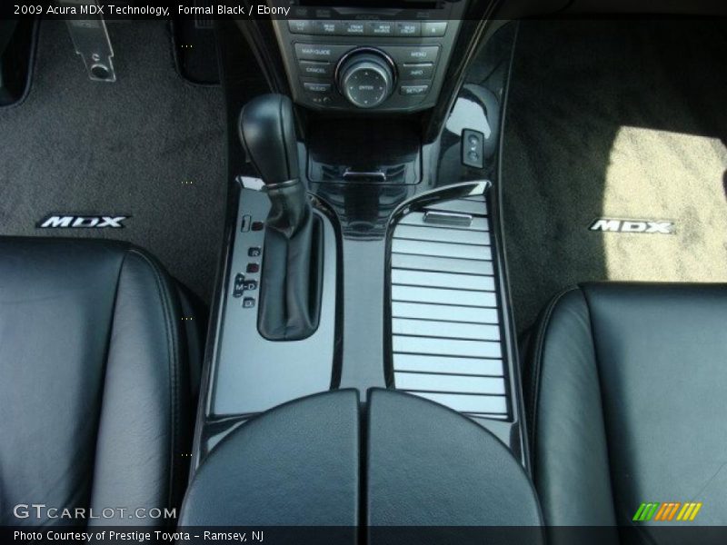 Formal Black / Ebony 2009 Acura MDX Technology