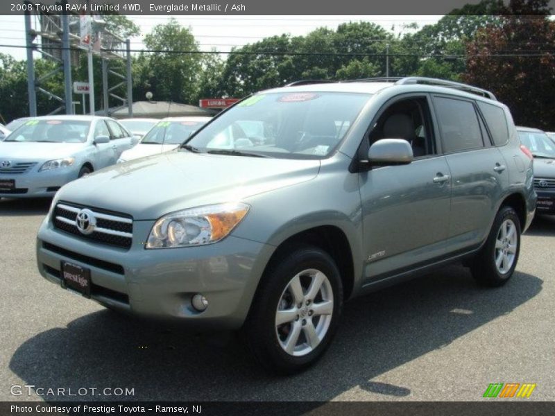 Everglade Metallic / Ash 2008 Toyota RAV4 Limited 4WD
