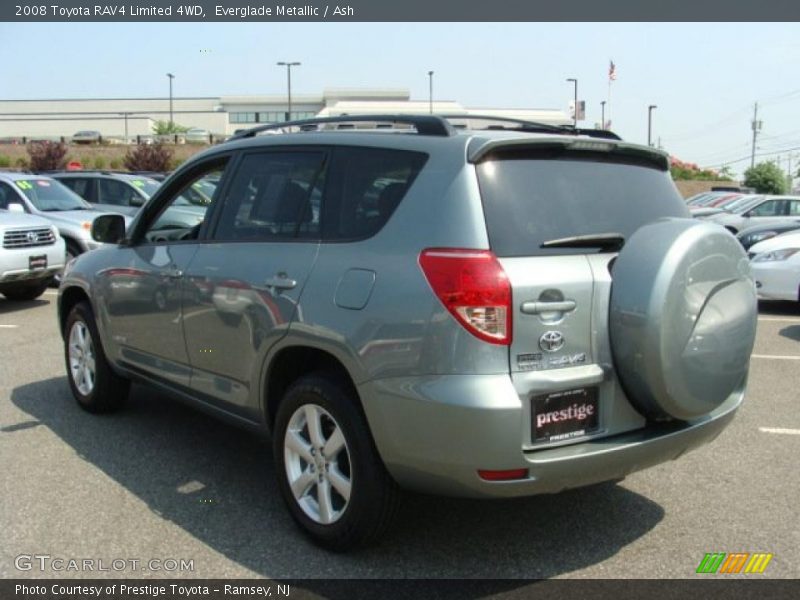 Everglade Metallic / Ash 2008 Toyota RAV4 Limited 4WD