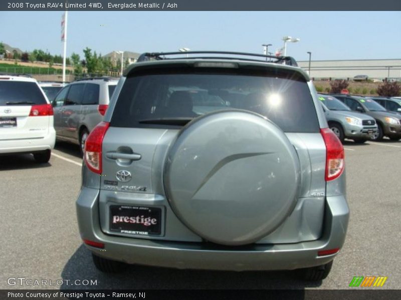 Everglade Metallic / Ash 2008 Toyota RAV4 Limited 4WD