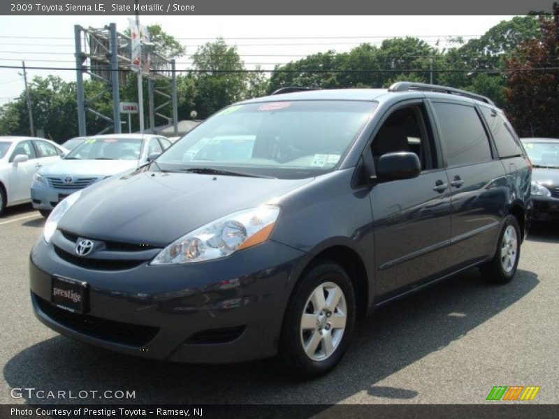 Slate Metallic / Stone 2009 Toyota Sienna LE