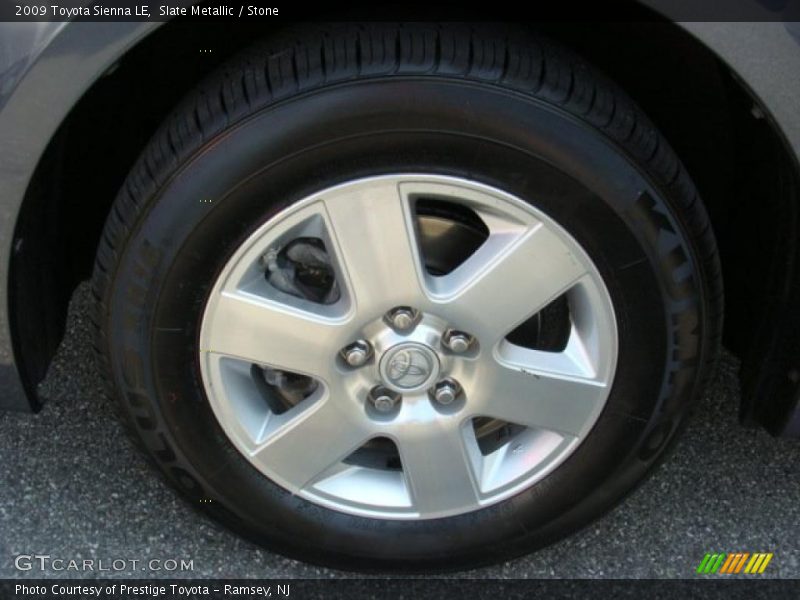 Slate Metallic / Stone 2009 Toyota Sienna LE