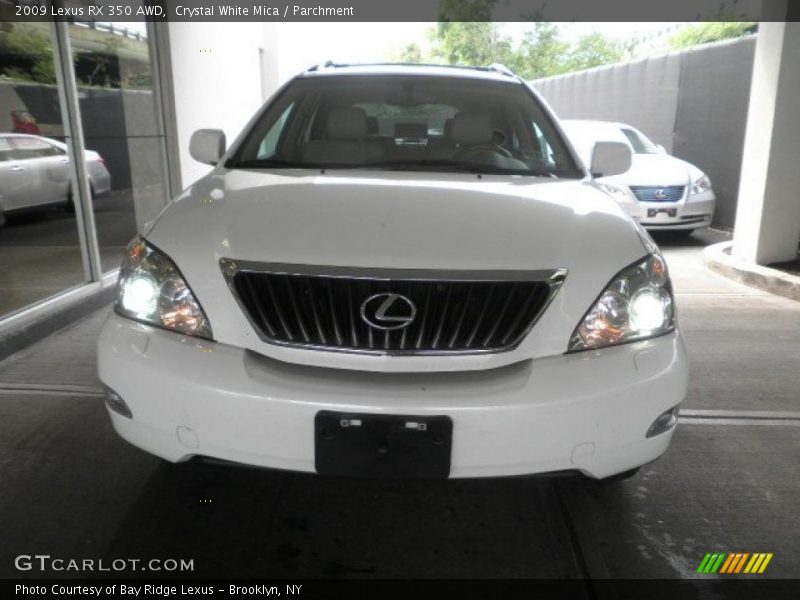 Crystal White Mica / Parchment 2009 Lexus RX 350 AWD