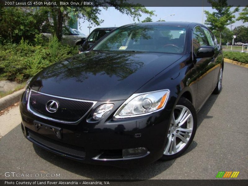 Black Onyx / Black 2007 Lexus GS 450h Hybrid