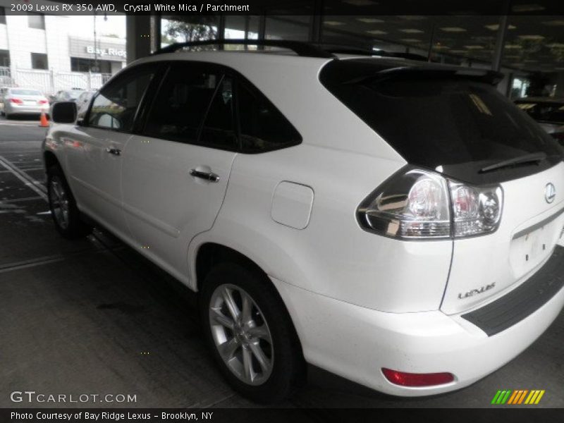 Crystal White Mica / Parchment 2009 Lexus RX 350 AWD