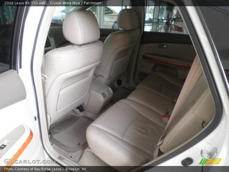 Crystal White Mica / Parchment 2009 Lexus RX 350 AWD