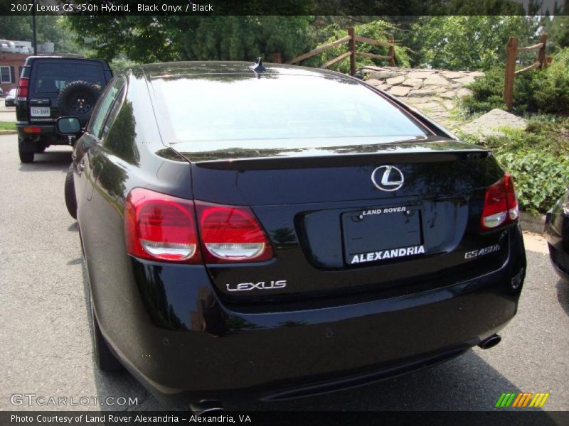 Black Onyx / Black 2007 Lexus GS 450h Hybrid