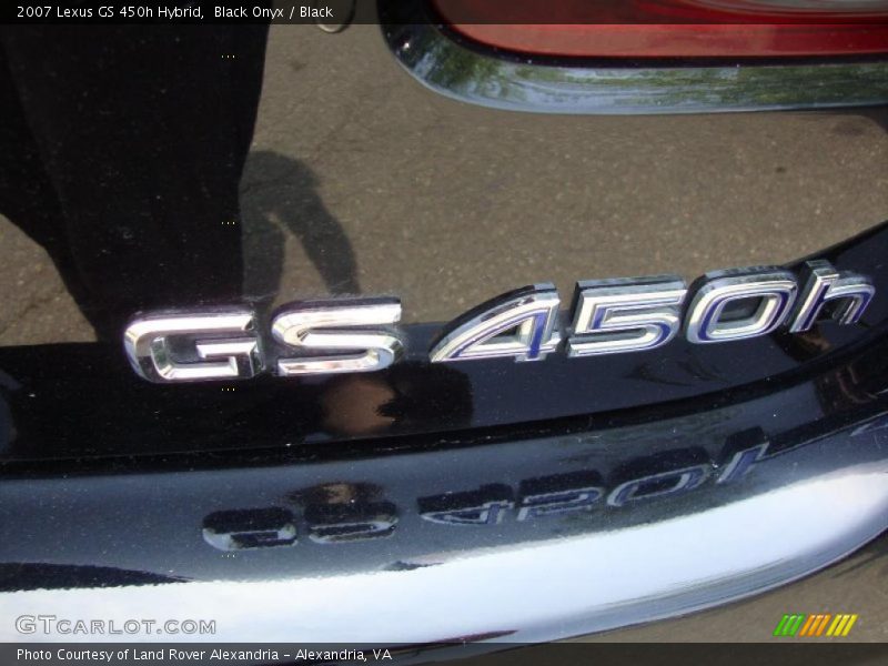 Black Onyx / Black 2007 Lexus GS 450h Hybrid