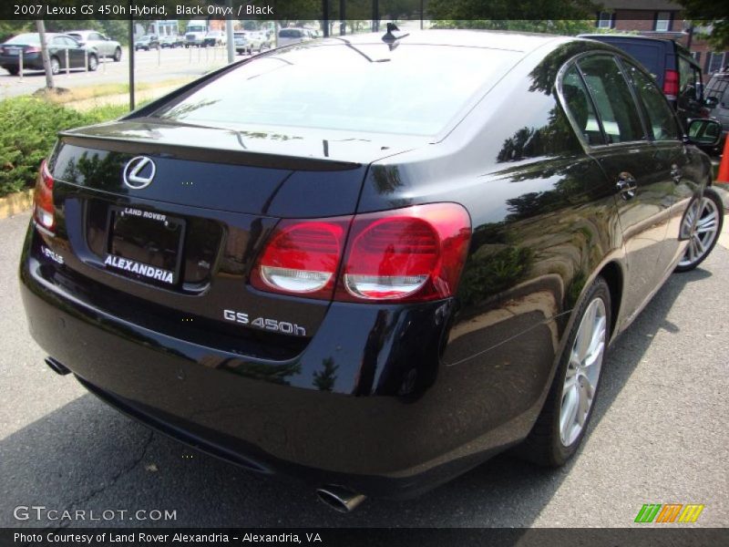 Black Onyx / Black 2007 Lexus GS 450h Hybrid