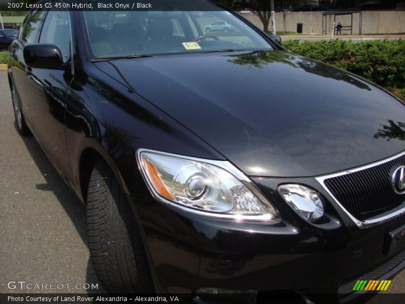 Black Onyx / Black 2007 Lexus GS 450h Hybrid