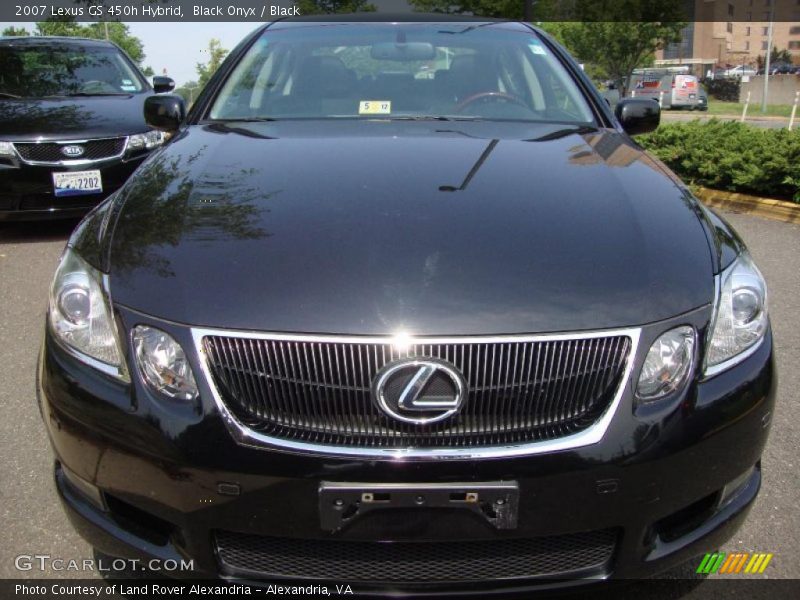Black Onyx / Black 2007 Lexus GS 450h Hybrid