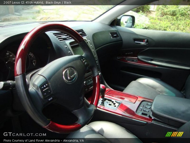 Black Onyx / Black 2007 Lexus GS 450h Hybrid