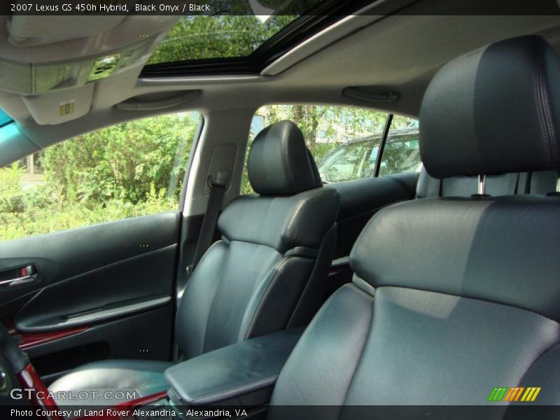 Black Onyx / Black 2007 Lexus GS 450h Hybrid