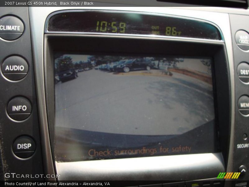 Black Onyx / Black 2007 Lexus GS 450h Hybrid
