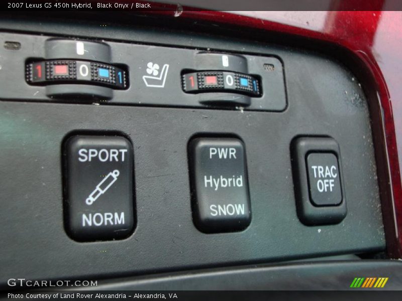 Black Onyx / Black 2007 Lexus GS 450h Hybrid