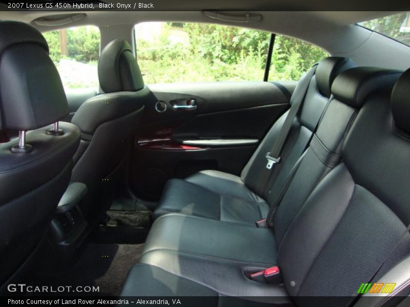 Black Onyx / Black 2007 Lexus GS 450h Hybrid