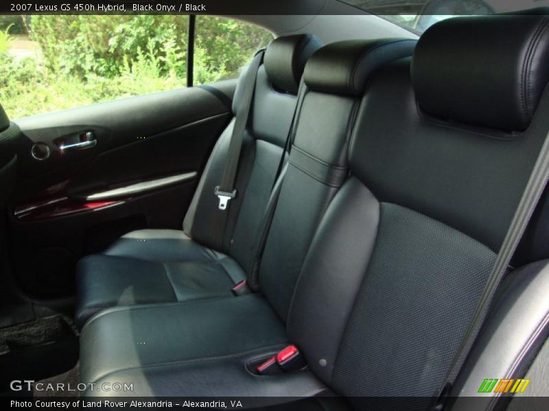 Black Onyx / Black 2007 Lexus GS 450h Hybrid