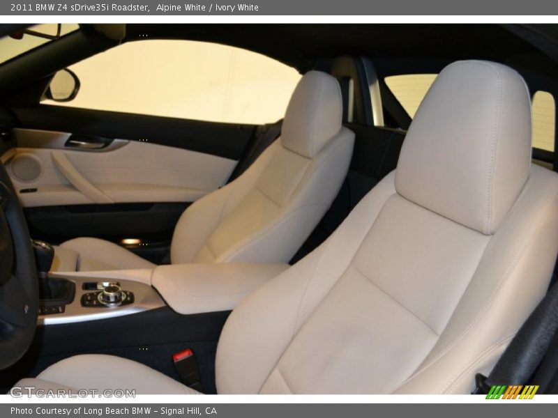 Alpine White / Ivory White 2011 BMW Z4 sDrive35i Roadster