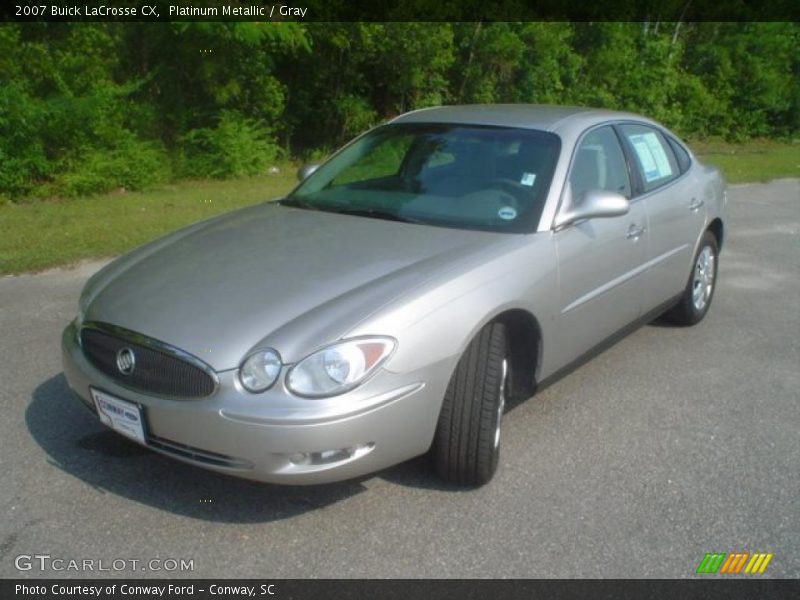 Platinum Metallic / Gray 2007 Buick LaCrosse CX